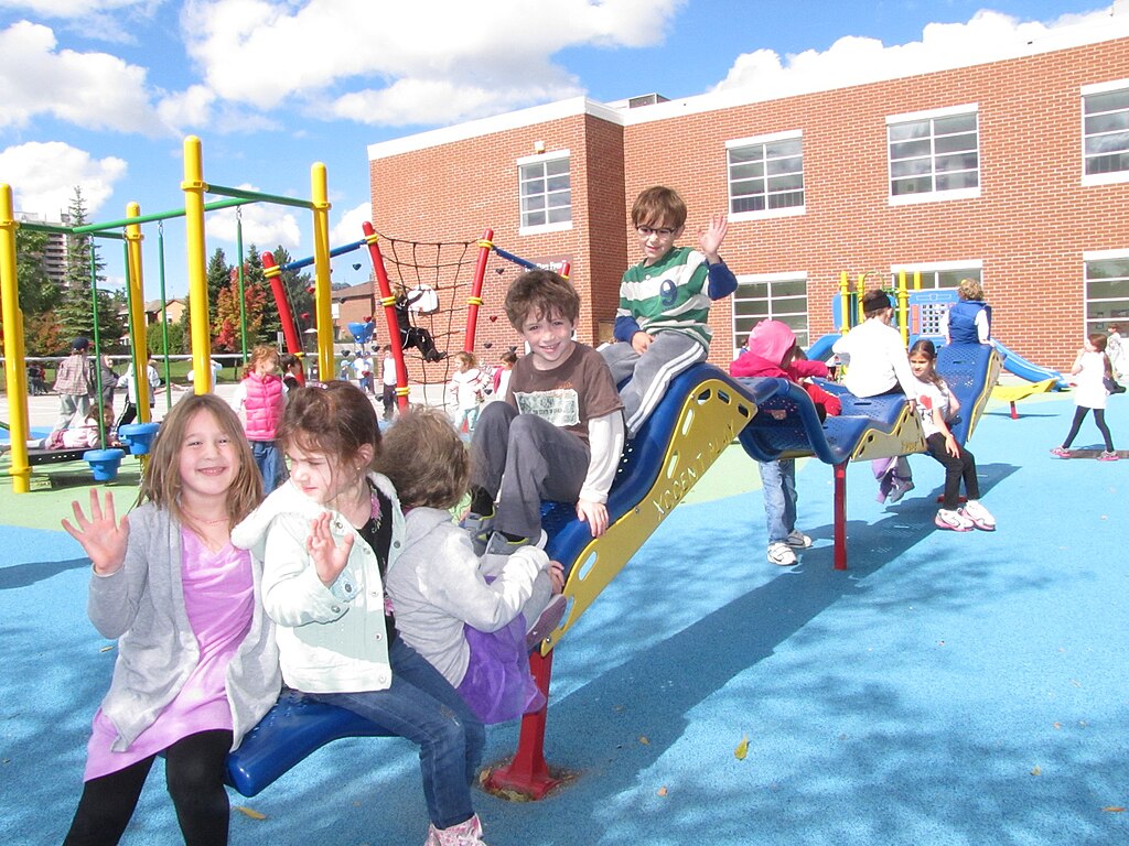 Children in the playground