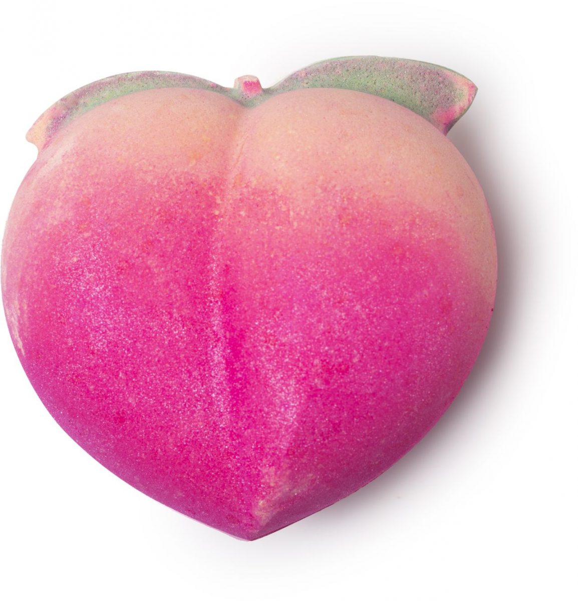 Peachy bath bomb