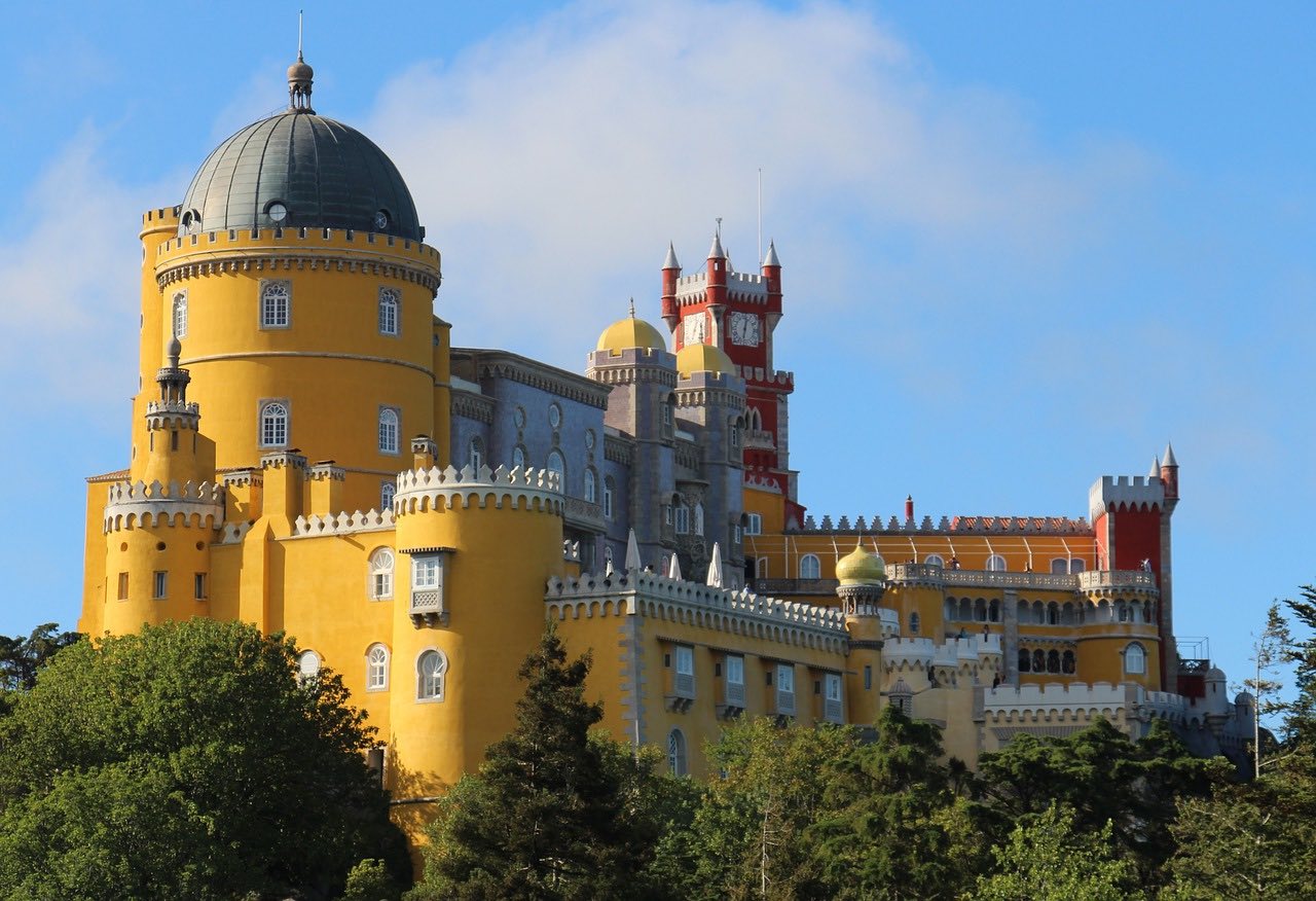 Sintra Palace, Lisbon, Portugal