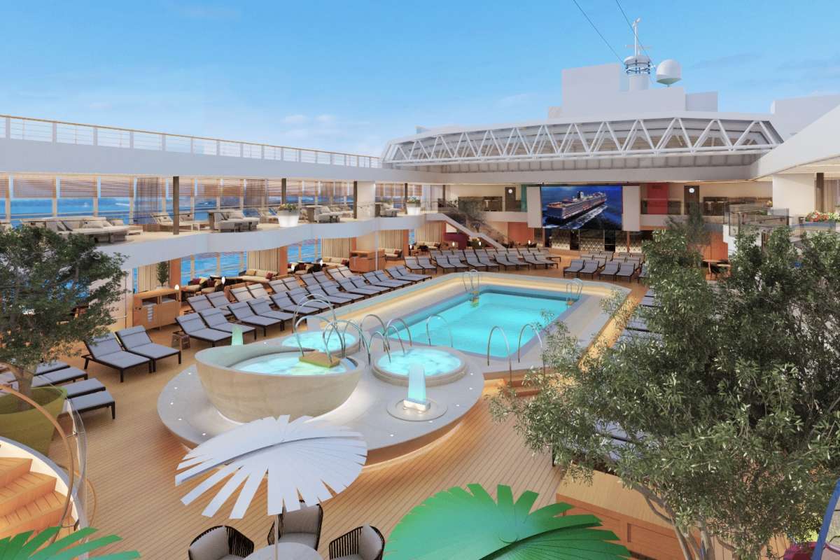 Holland America Line: Koningsdam pool deck