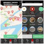 Monument Tracker: map view and filters